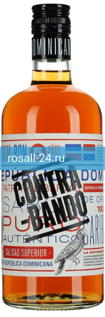 Ром Contrabando, 5 летней выдержки